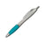 Branded Promotional SAINT PETERSBURG PLASTIC BALL PEN in Turquoise Pen From Concept Incentives.