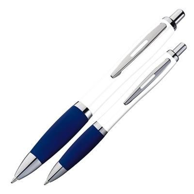 Branded Promotional KALININGRAD BALL PEN in Navy Pen From Concept Incentives.