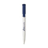 Branded Promotional S40-COLOUR PEN in Dark Blue Pen From Concept Incentives.