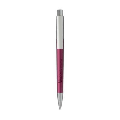 Branded Promotional BIGCLIP PEN in Red Pen From Concept Incentives.