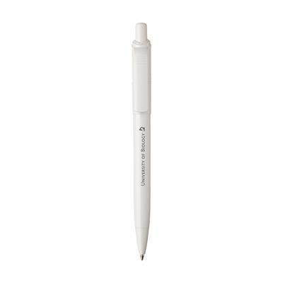 Branded Promotional STILOLINEA DUCAL PEN in White Pen From Concept Incentives.