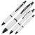 Branded Promotional NOWOSIBIRSK BALL PEN in White Pen From Concept Incentives.