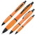 Branded Promotional NOWOSIBIRSK BALL PEN in Orange Pen From Concept Incentives.