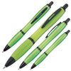 Branded Promotional NOWOSIBIRSK BALL PEN in Lime Pen From Concept Incentives.