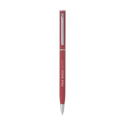 Branded Promotional DELGADO PEN in Red Pen From Concept Incentives.