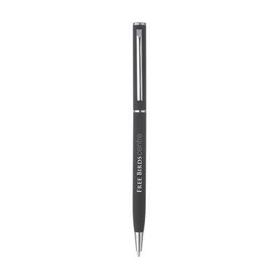 Branded Promotional DELGADO PEN in Black Pen From Concept Incentives.