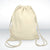 Branded Promotional GREEN & GOOD COLUMBIA COTTON DRAWSTRING BACKPACK RUCKSACK  in Natural Bag From Concept Incentives.