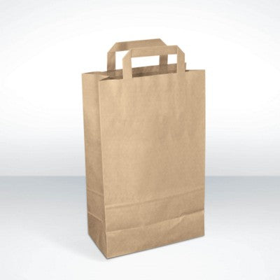 Branded Promotional GREEN & GOOD RECYCLED PAPER CARRIER BAG Carrier Bag From Concept Incentives.