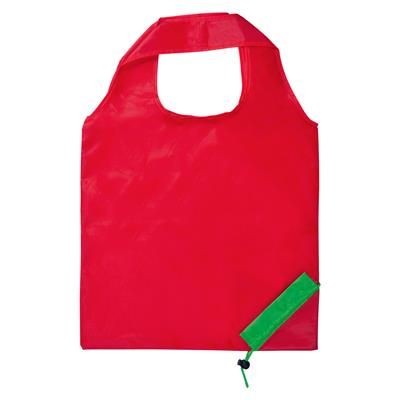 Branded Promotional STRAWBERRY FOLDING BAG Bag From Concept Incentives.