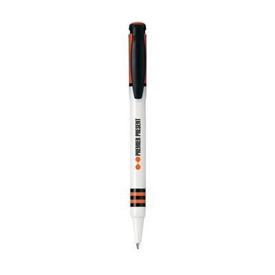 Branded Promotional COLOURLINE PEN in Orange Pen From Concept Incentives.