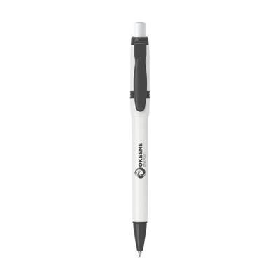 Branded Promotional STILOLINEA OLLY PEN in Grey Pen From Concept Incentives.