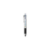 Branded Promotional QUINTET 5-IN-1 PEN PENCIL in Silver Pen From Concept Incentives.