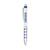 Branded Promotional SILVER MORRIS BALL PEN in Blue Pen From Concept Incentives.