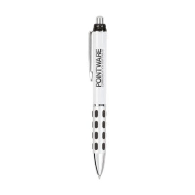 Branded Promotional MORRIS PEN in Black Pen From Concept Incentives.