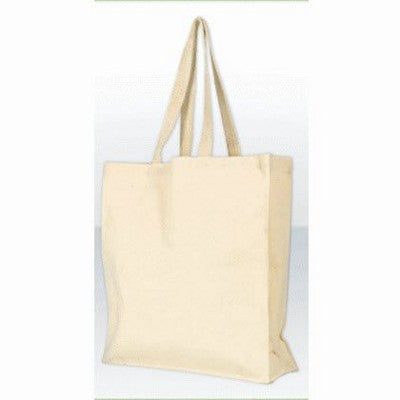 Branded Promotional GREEN & GOOD WREXHAM 10OZ UNBLEACHED CANVAS SHOPPER TOTE BAG in Natural Bag From Concept Incentives.