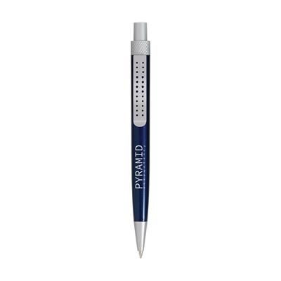 Branded Promotional CLIC STAR BALL PEN in Blue Pen From Concept Incentives.