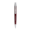 Branded Promotional CLIC STAR BALL PEN in Burgundy Pen From Concept Incentives.