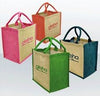Branded Promotional GREEN & GOOD BRIGHTON COLOUR JUTE SHOPPER TOTE BAG Bag From Concept Incentives.