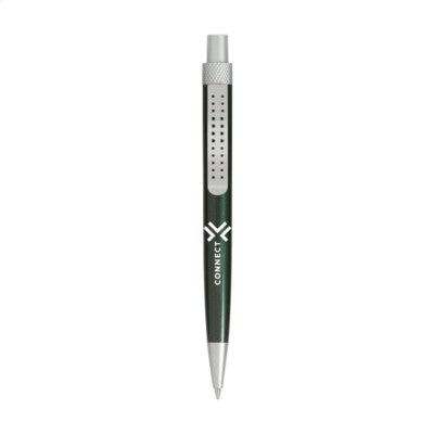 Branded Promotional CLICSTAR PEN in Green Pen From Concept Incentives.