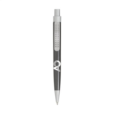 Branded Promotional CLICSTAR PEN in Anthracite Pen From Concept Incentives.