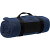 Branded Promotional FLEECE PICNIC BLANKET in Green Blanket From Concept Incentives.