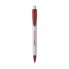 Branded Promotional STILOLINEA BARON 03 COLOR PEN in Red Pen From Concept Incentives.