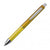 Branded Promotional PLASTIC BALL PEN in Gold Pen From Concept Incentives.