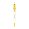 Branded Promotional STILOLINEA DUCAL COLOR PEN in Yellow Pen From Concept Incentives.