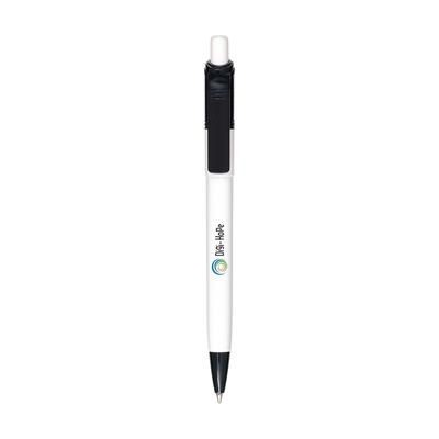 Branded Promotional STILOLINEA DUCAL COLOR PEN in Black Pen From Concept Incentives.