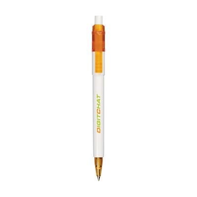 Branded Promotional STILOLINEA BARON MIX SPECIAL PEN in Orange Pen From Concept Incentives.