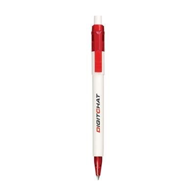 Branded Promotional STILOLINEA BARON MIX SPECIAL PEN in Red Pen From Concept Incentives.