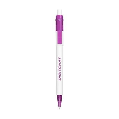 Branded Promotional STILOLINEA BARON MIX SPECIAL PEN in Pink Pen From Concept Incentives.