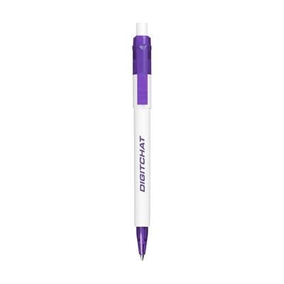 Branded Promotional STILOLINEA BARON MIX SPECIAL PEN in Purple Pen From Concept Incentives.