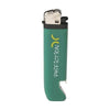 Branded Promotional FLINT OPENER LIGHTER in Green Lighter From Concept Incentives.