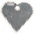 Branded Promotional HEART SAFETY REFLECTOR Reflector From Concept Incentives.