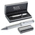Branded Promotional COLUMBIA MARK TWAIN BALL PEN in Grey Pen From Concept Incentives.