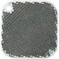 Branded Promotional DIAMOND SAFETY REFLECTOR in White Reflector From Concept Incentives.