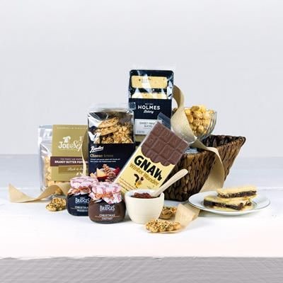 Branded Promotional CHRISTMAS TREATS HAMPER Hamper From Concept Incentives.