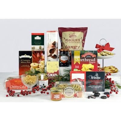 Branded Promotional CHRISTMAS CHEER HAMPER Hamper From Concept Incentives.