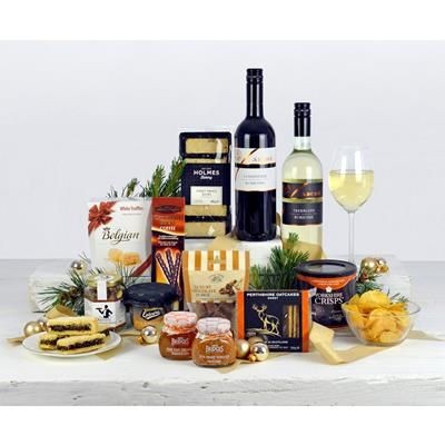 Branded Promotional SEASONS GREETINGS GIFT BOX Hamper From Concept Incentives.