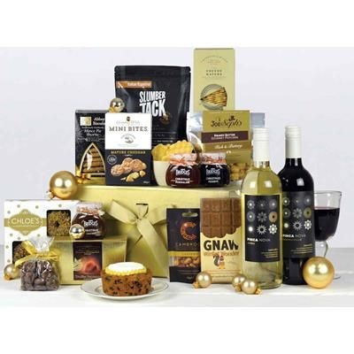 Branded Promotional CHRISTMAS DAY DELIGHTS Hamper From Concept Incentives.