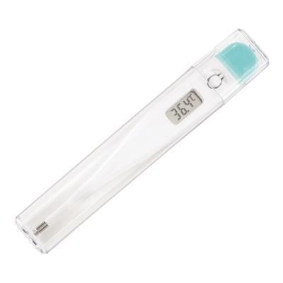 Branded Promotional DIGITAL 60 SECOND CLINICAL THERMOMETER in White Thermometer From Concept Incentives.