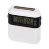 Branded Promotional SOLAR RUNNER SOLAR PEDOMETER in White Pedometer From Concept Incentives.