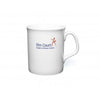Branded Promotional MARLBOROUGH ETCHED MUG in White Mug From Concept Incentives.