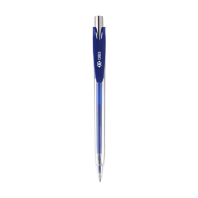 Branded Promotional TRANSWRITE PEN in Dark Blue Pen From Concept Incentives.