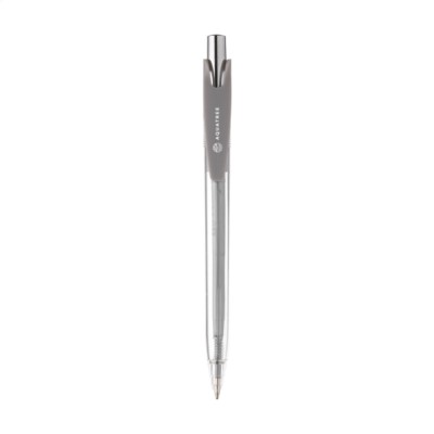 Branded Promotional TRANSWRITE PEN in Grey Pen From Concept Incentives.