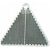 Branded Promotional TRIANGULAR SAFETY REFLECTOR in White Reflector From Concept Incentives.
