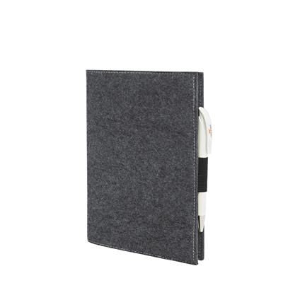 Branded Promotional ECO M FELT COVER Document Wallet From Concept Incentives.