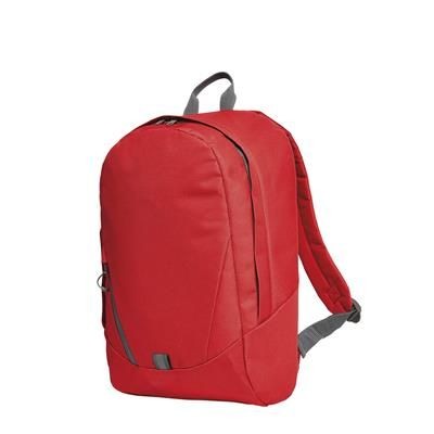 Branded Promotional SOLUTION BACKPACK RUCKSACK Bag From Concept Incentives.