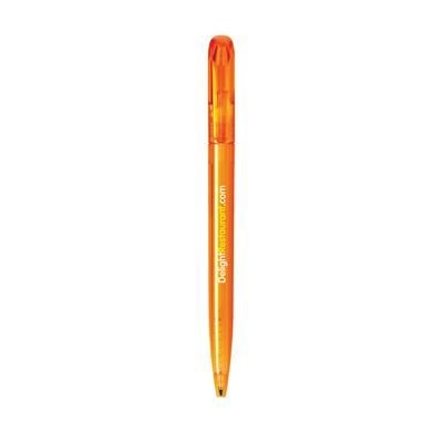 Branded Promotional ROXY BALL PEN in Orange Pen From Concept Incentives.